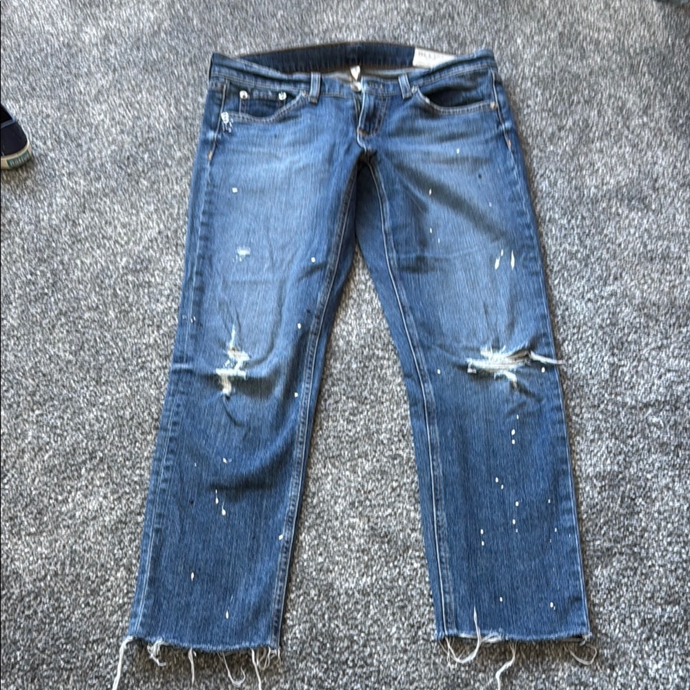 Women’s  Distressed Jeans RAG AND BONE sz 26